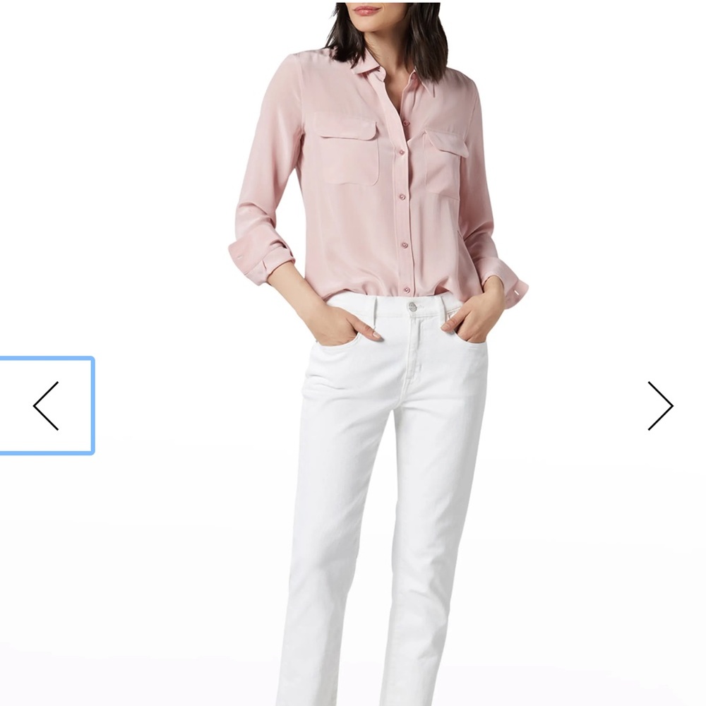 Equipment Silk Button Down - image 2